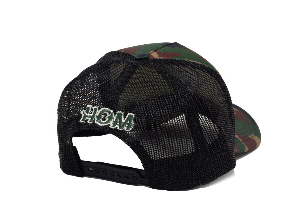 CLASSIC TRUCKER CAMO/BLACK/WHITE/DARK GREEN