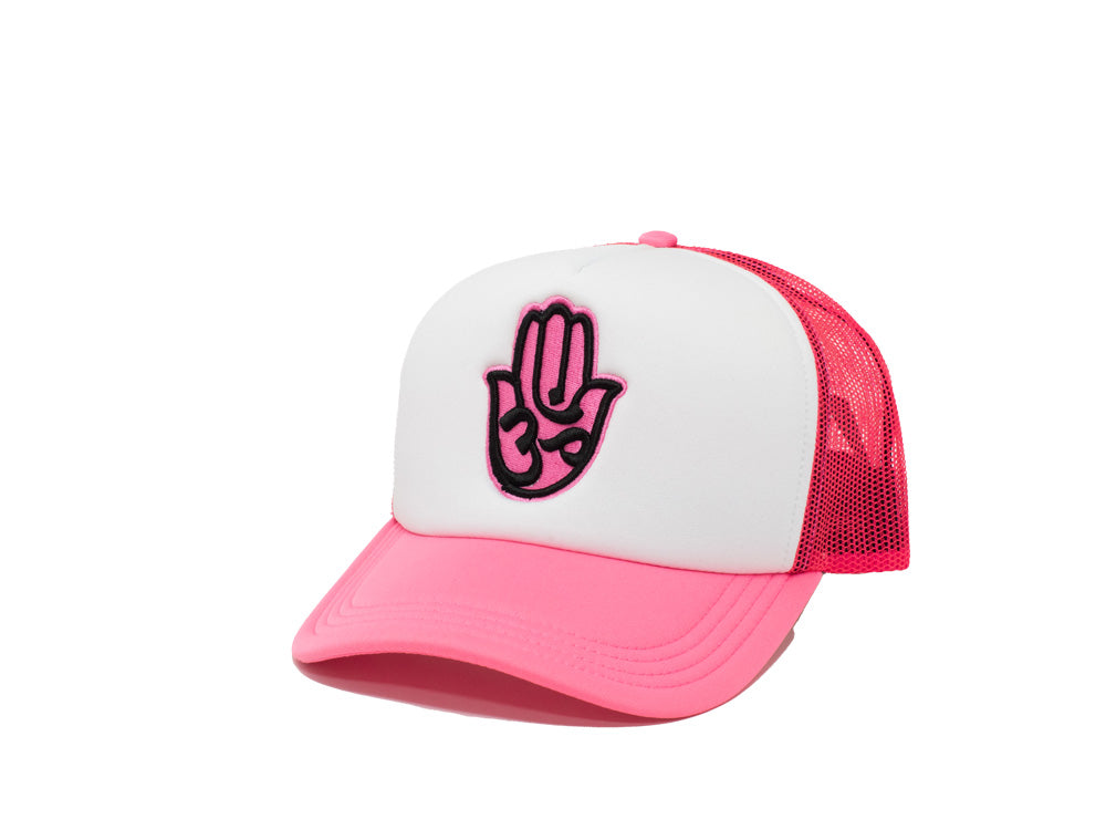 CLASSIC TRUCKER ROSA NEÓN/BLANCO/NEGRO