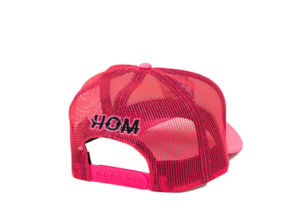 CLASSIC TRUCKER NEON PINK/WHITE/BLACK