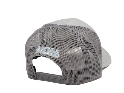 TRUCKER CLÁSICO GRIS/BLANCO/GRIS