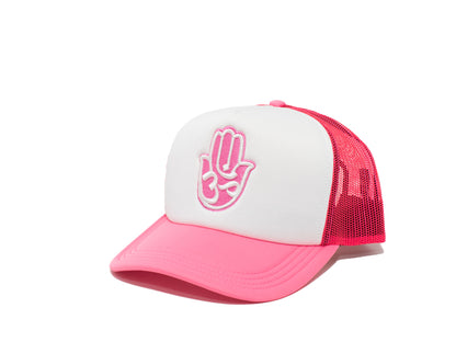 CLASSIC TRUCKER ROSA NEÓN/BLANCO/BLANCO