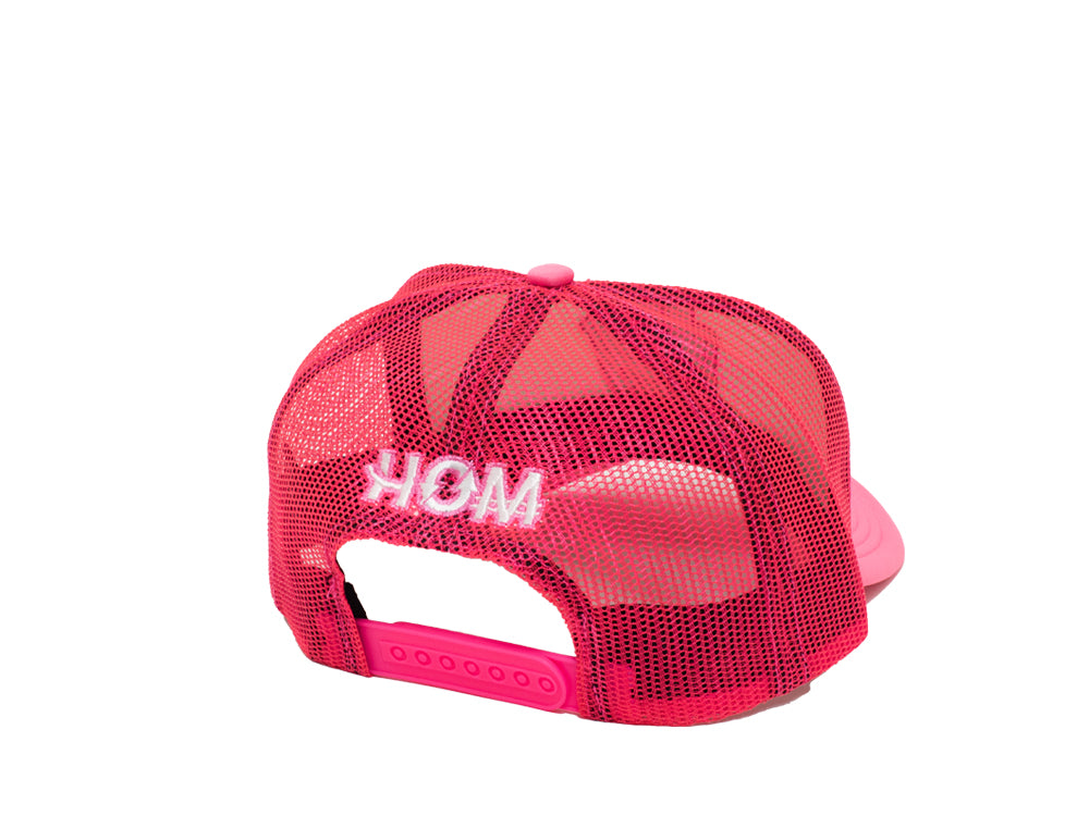 CLASSIC TRUCKER NEON PINK/WHITE/WHITE