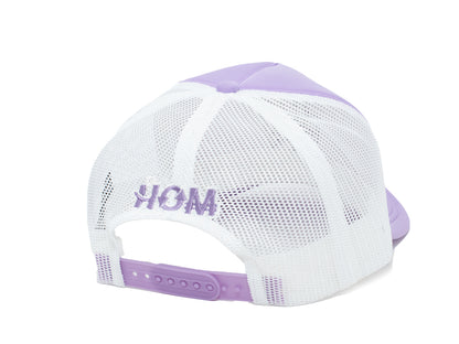 CLASSIC TRUCKER LAVENDER/WHITE/WHITE