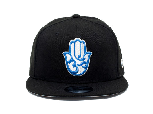 CLASSIC SNAPBACK BLACK/LIGHT BLUE