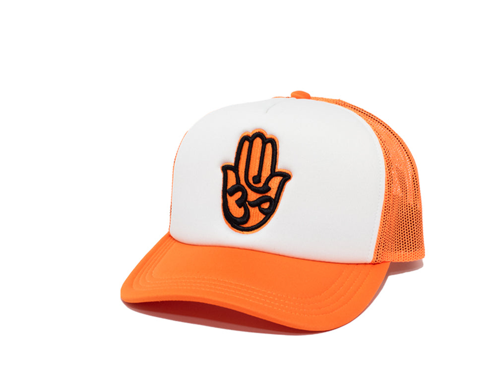 CLASSIC TRUCKER NARANJA NEÓN/BLANCO/NEGRO