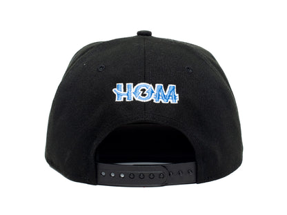 CLASSIC SNAPBACK BLACK/LIGHT BLUE