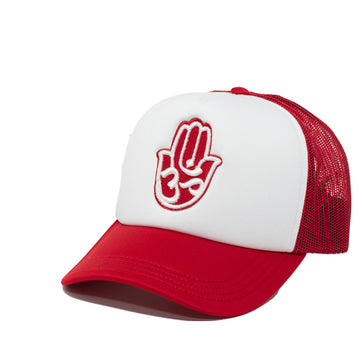 CLASSIC TRUCKER RED/WHITE