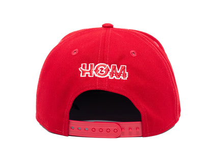 CLASSIC SNAPBACK RED/WHITE